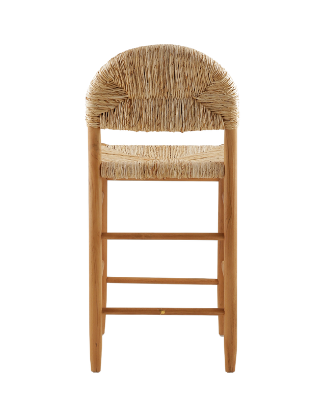 Bungalow Banana Leaf Counter Stool (PRE-ORDER)