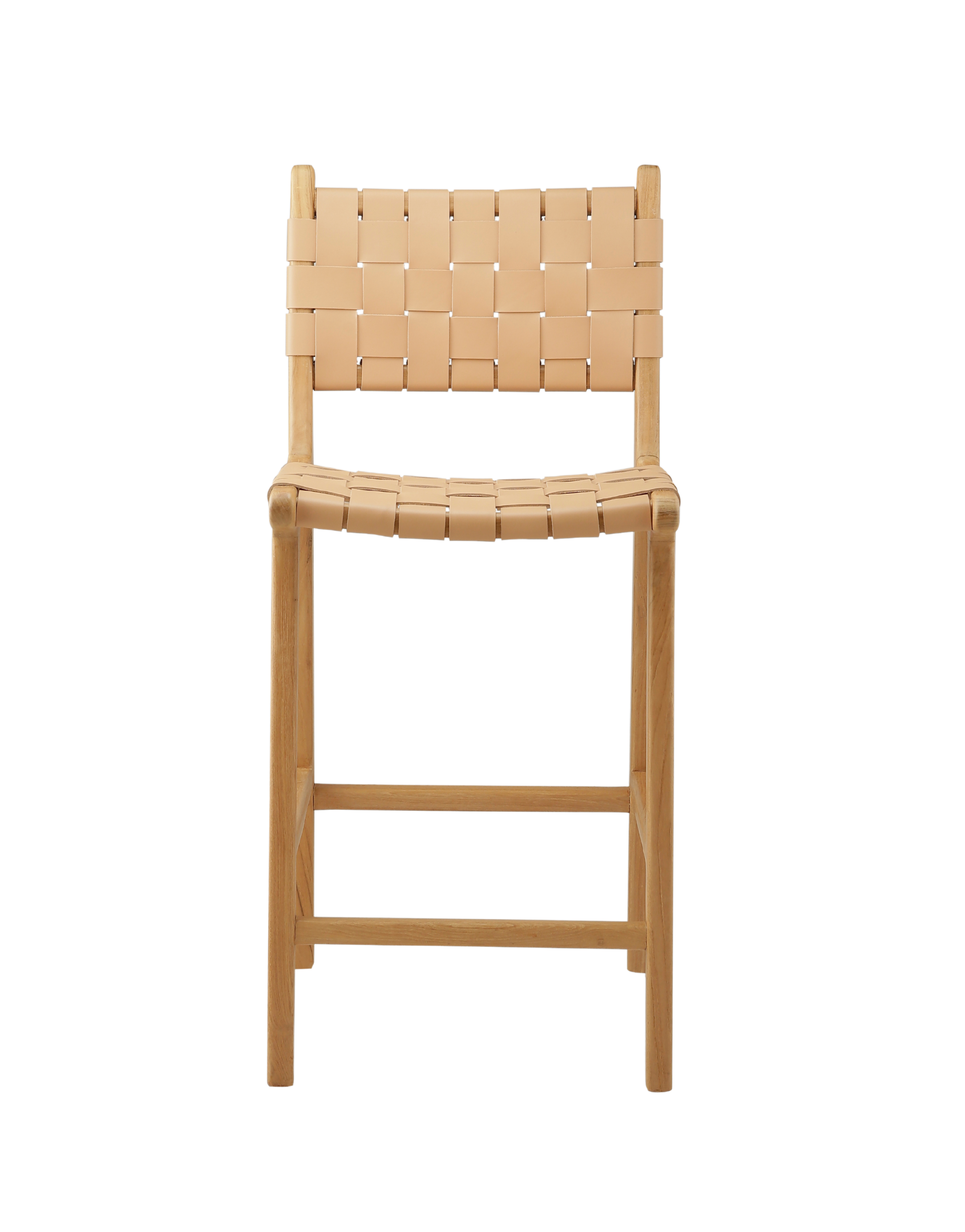 Canopy Sand Woven Leather Counter Stool – The Bali Brand