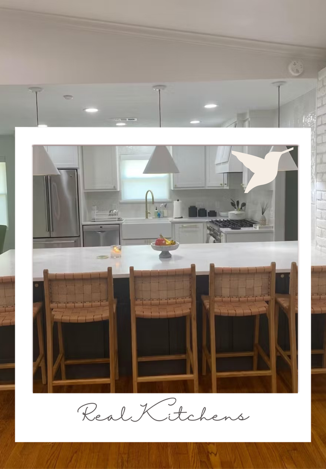 Canopy Sand Woven Leather Counter Stool