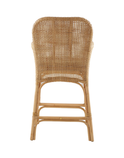 Royal Palm Rattan Counter Stool