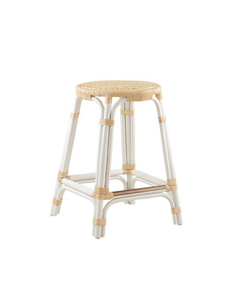 Sumatra Rattan Counter Stool in Black