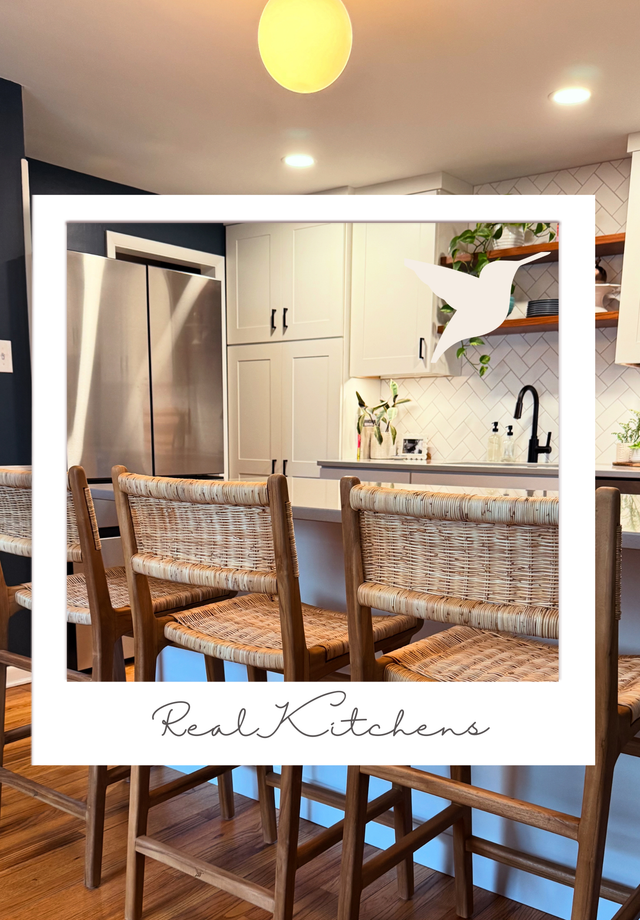 Nomad Rattan Woven Counter Stool