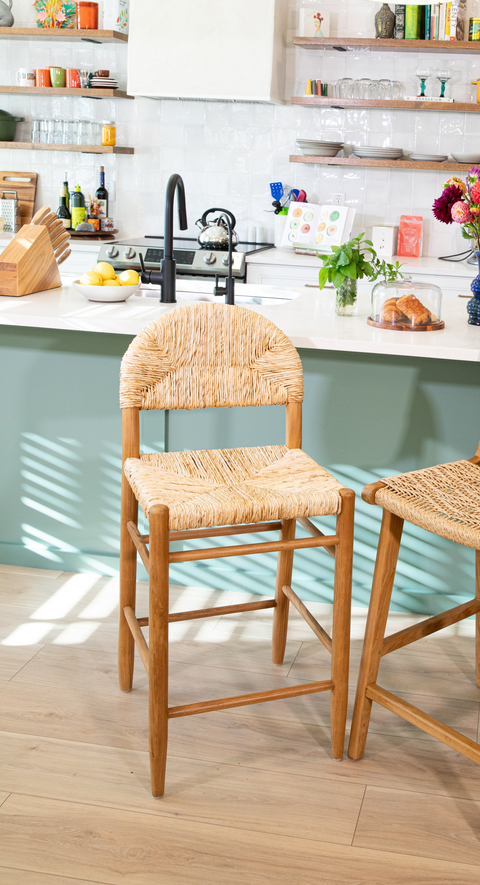 Bungalow Banana Leaf Counter Stool