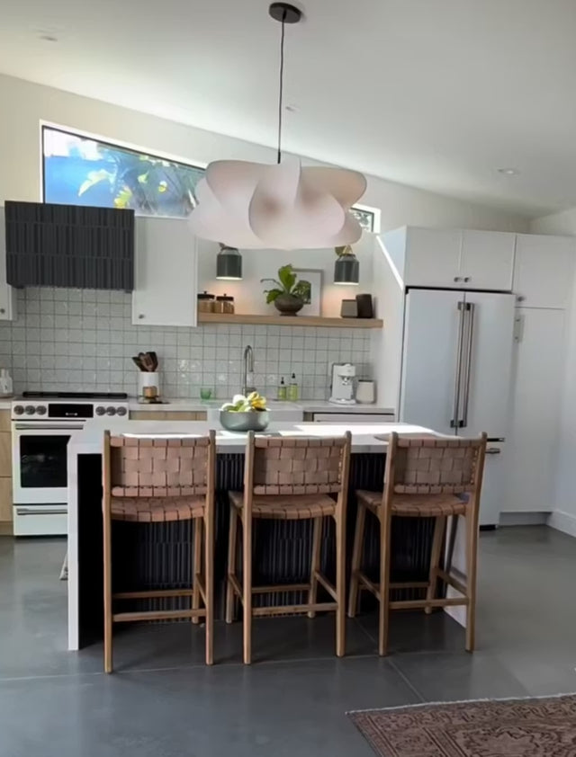 Counter Stools with Backs Modern Kitchen Island with Leather Kid Friendly Barstools